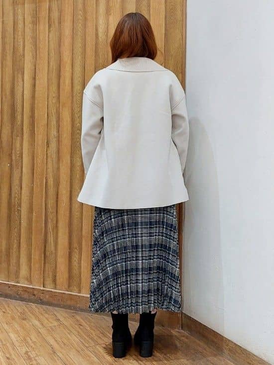 はっぴーさんの「SHOO･LA･RUE｜ラメ入り生地ショルダーバッグ」を使ったコーディネート
