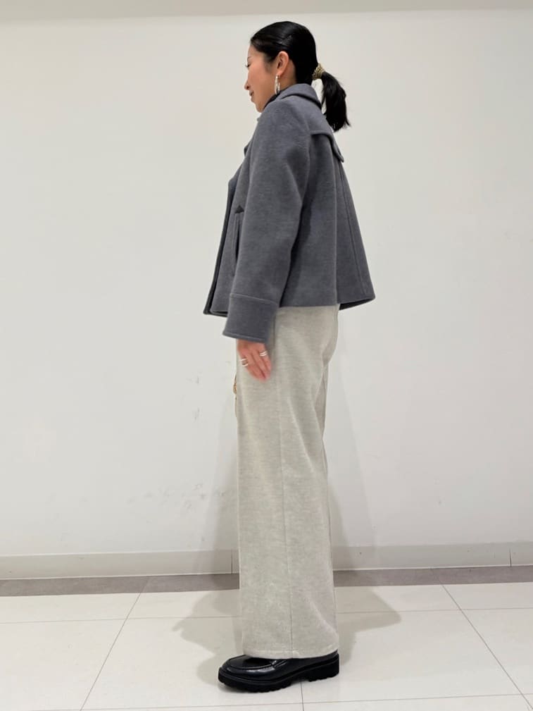 MIYAKAWAさんの「DRESSTERIOR｜シルクブレンドメリノウールリブプルオーバー」を使ったコーディネート