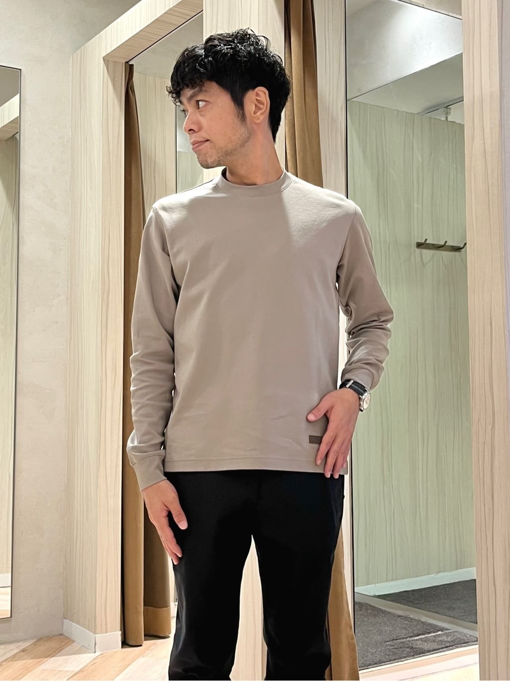 URAさんの「TAKEO KIKUCHI｜リラックス カーディガン ジャケット」を使ったコーディネート