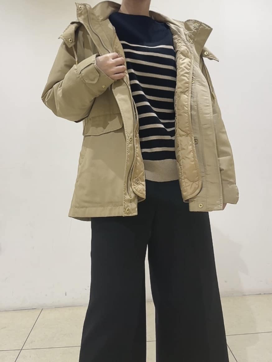 watanabeさんの「UNTITLED｜【キルトライナー付／アウトドア】3WAYマウンテンパーカー」を使ったコーディネート