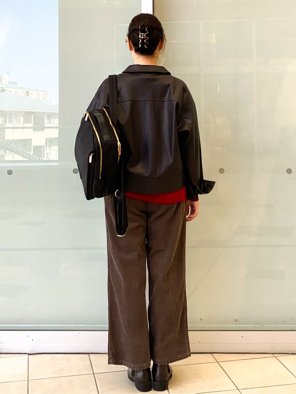Jeanさんの「OPAQUE.CLIP｜ボートネックニット／エクストラファインメリノウール【THEシリーズ／洗濯機OK】」を使ったコーディネート