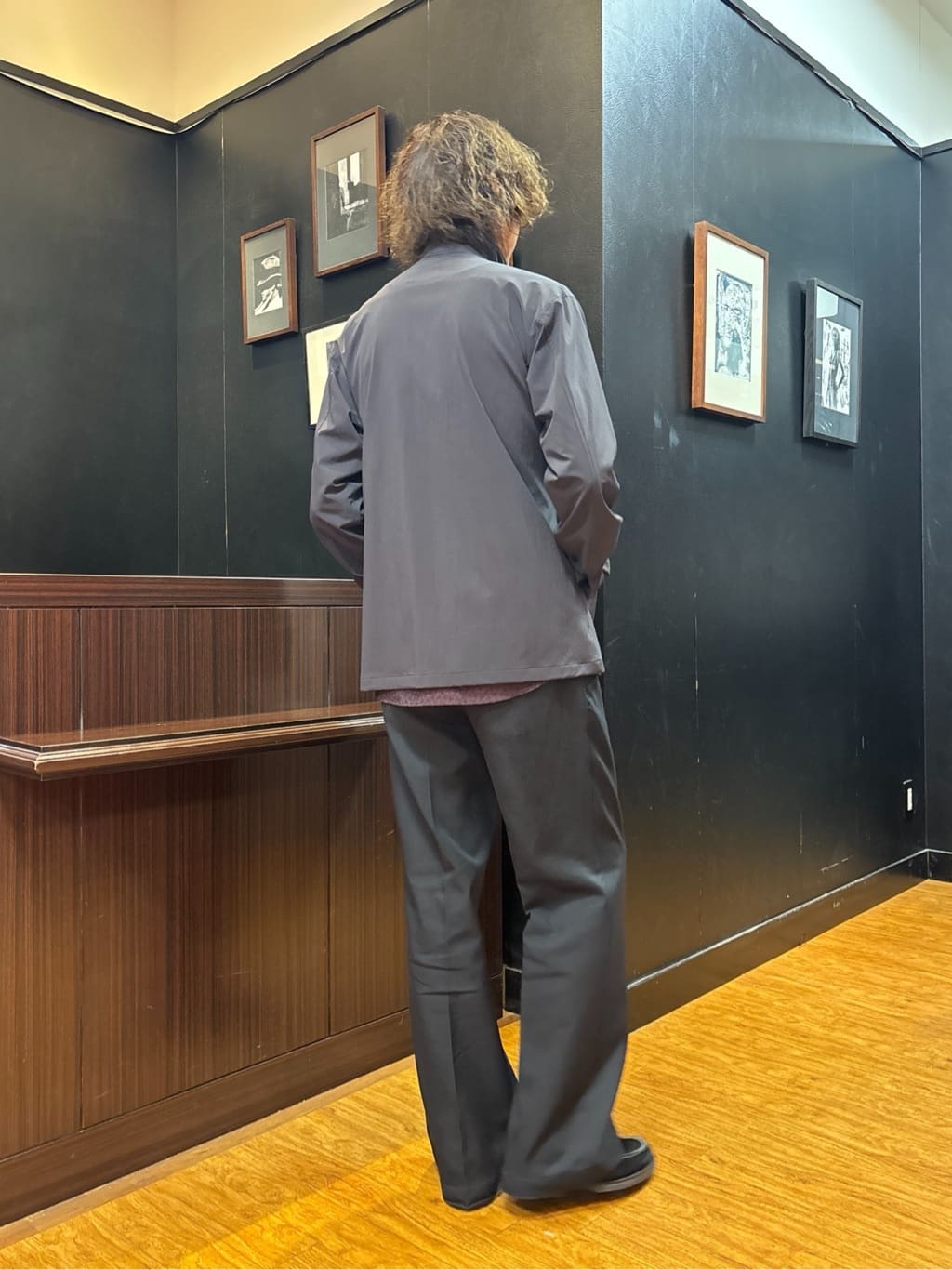 おーのさんの「TAKEO KIKUCHI｜【3D ナイロン ストレッチ】スタンドカラー シャツブルゾン」を使ったコーディネート
