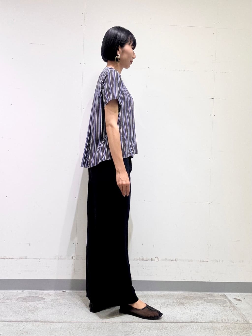 naoさんの「INDIVI｜【着る日傘／遮熱／UVケア】ダブルジャケット」を使ったコーディネート