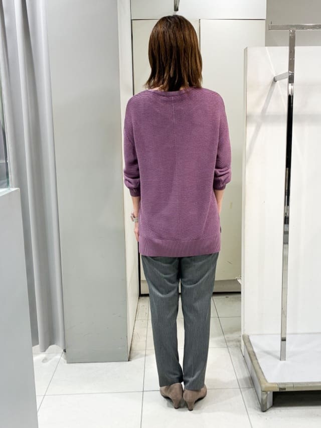 たみちゃんさんの「Reflect｜【パンツ合わせにぴったり◎】ゆったりオフボディニット」を使ったコーディネート