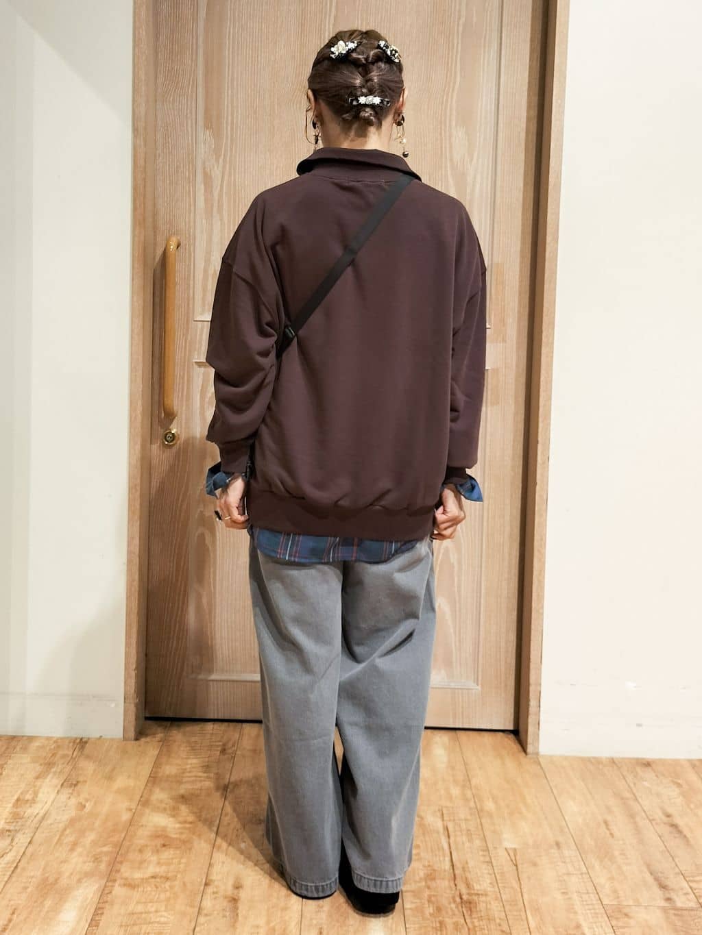 YUKIさんの「SHOO･LA･RUE｜【洗濯機可/S-LL】程よい抜け感 大人のチェックシャツ」を使ったコーディネート