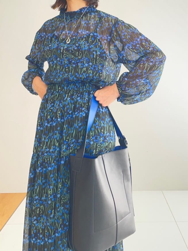 murayamaさんの「INDIVI｜【軽く羽織れる！】ダブルジャケット」を使ったコーディネート