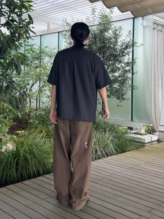 simさんの「tk.TAKEO KIKUCHI｜バレルシルエットパンツ（デニム＆カラーパンツ）」を使ったコーディネート