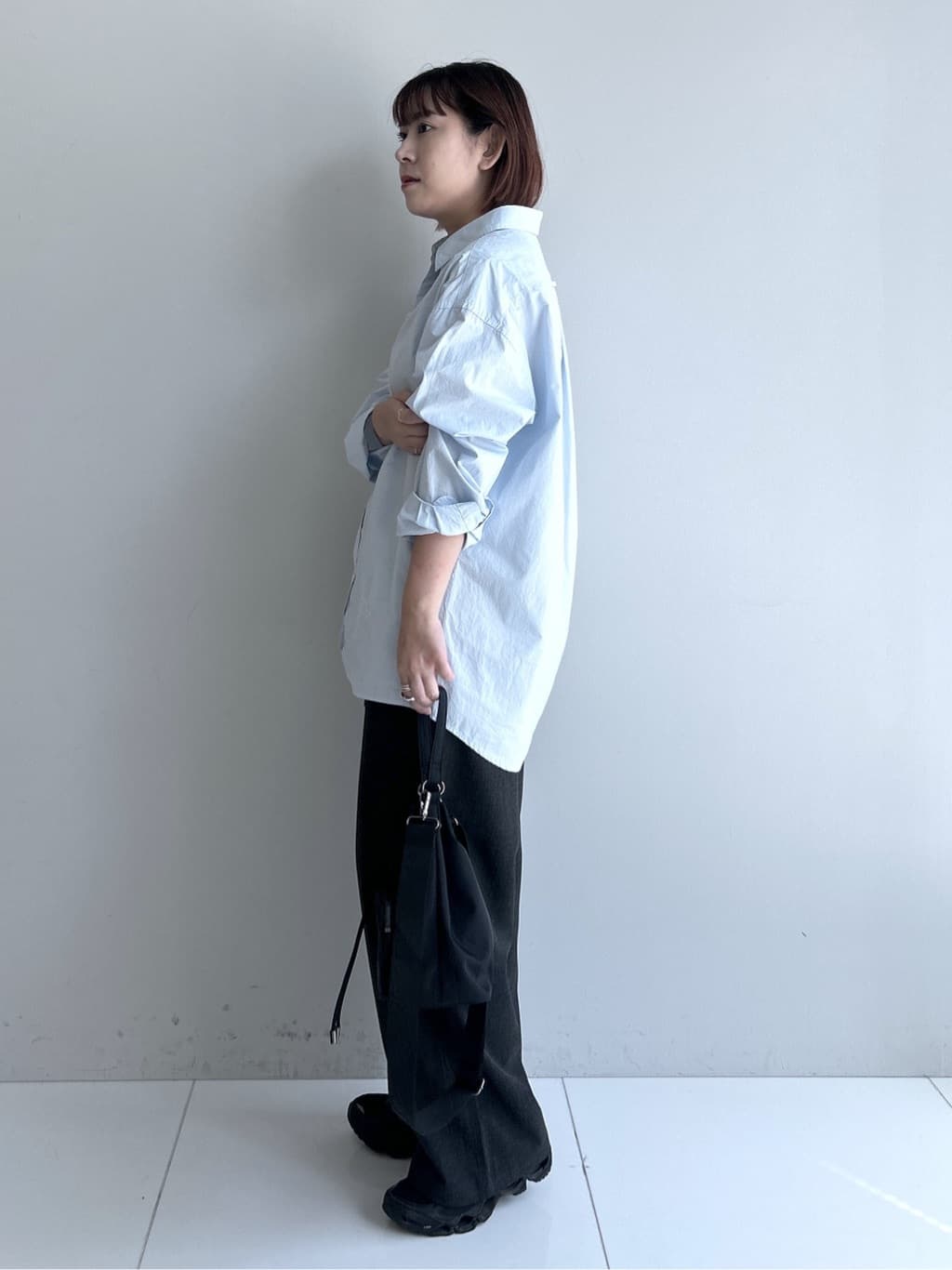 Hirokaさんの「Dessin｜【ユニセックス/洗える】バイカラージャケット」を使ったコーディネート
