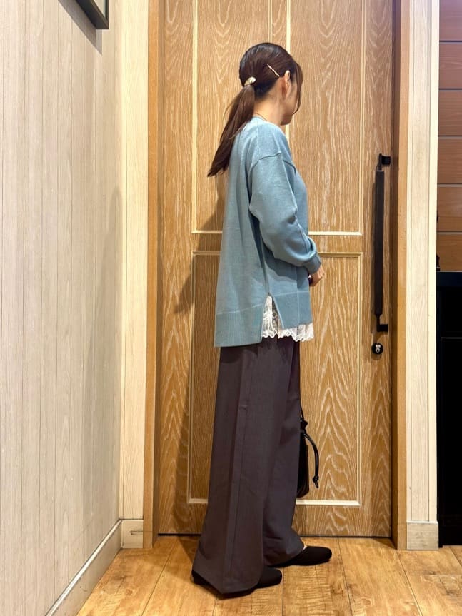 KAORIさんの「SHOO･LA･RUE｜裾フリルレイヤードトップス」を使ったコーディネート