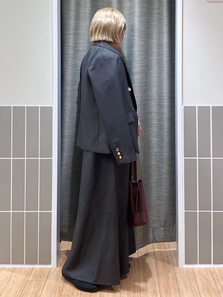 myuさんの「grove｜【カセット服】ダブルブレストテーラードジャケット」を使ったコーディネート