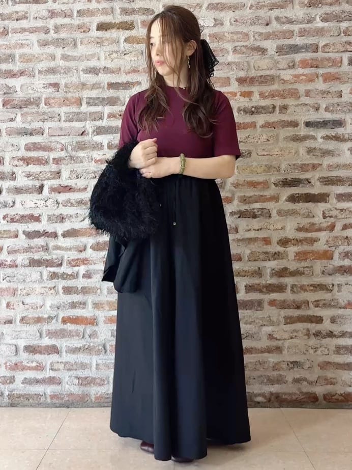tokiさんの「THE SHOP TK｜ドルマン半袖ジャケット【洗える】」を使ったコーディネート