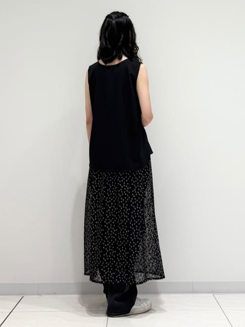 kayoさんの「INDIVI｜【トレンド感◎】レイヤード レーススカート」を使ったコーディネート
