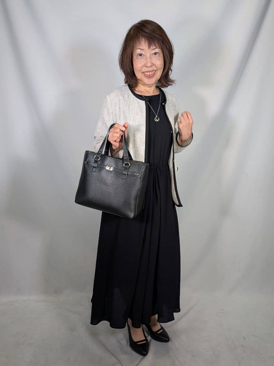 k.kazunoさんの「Reflect｜【吸水速乾／防しわ】シルキープリーツワンピース」を使ったコーディネート