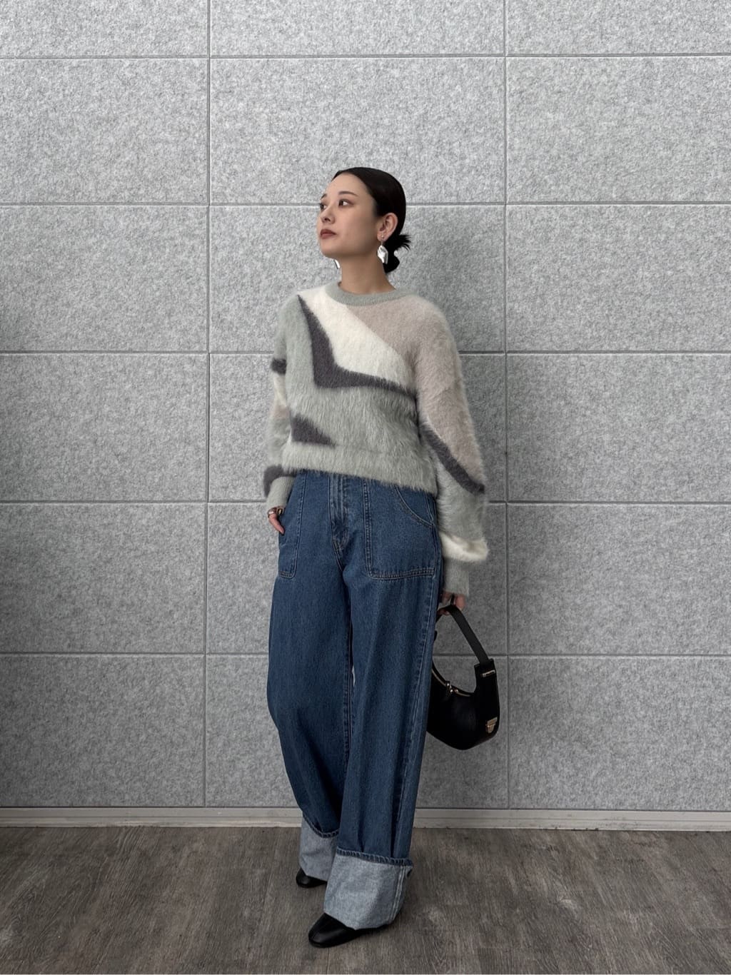 ayanoさんの「INDIVI｜ロールアップデニム」を使ったコーディネート