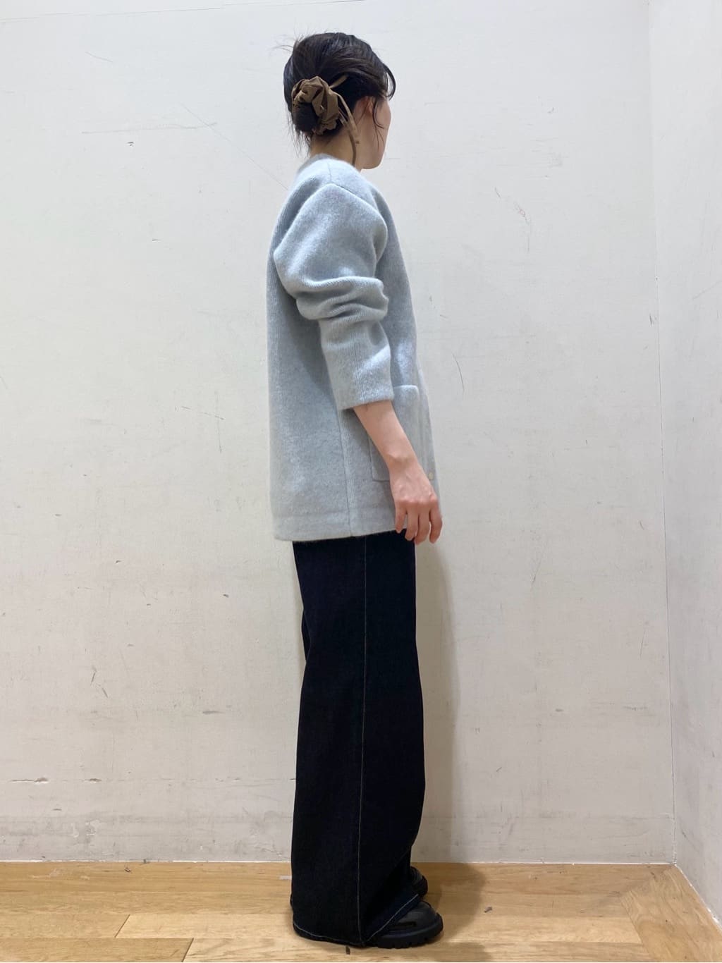 みなみさんの「OPAQUE.CLIP｜ストレッチバギーデニム【洗濯機洗い可】《SS～LL》」を使ったコーディネート
