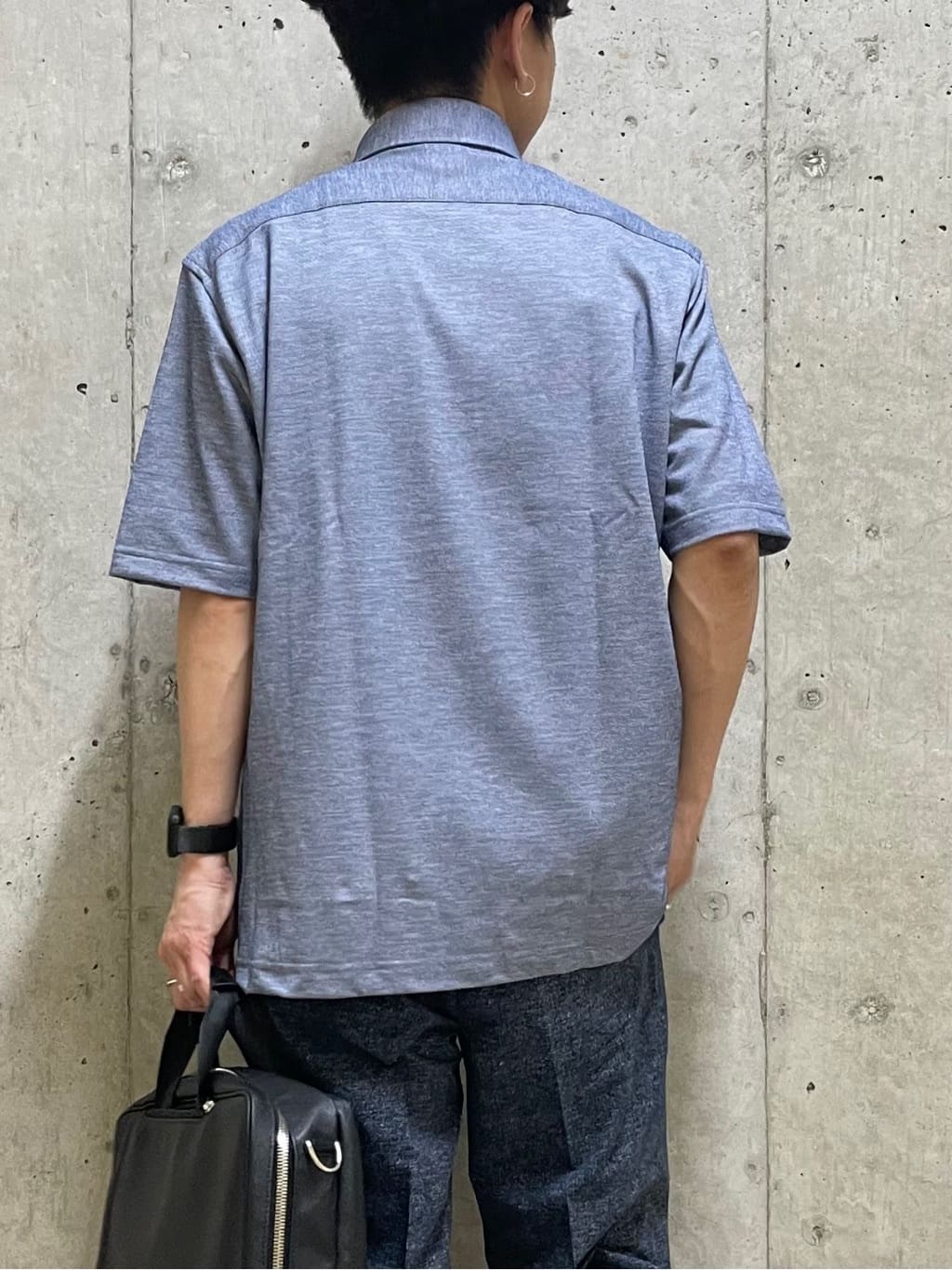 すずきさんの「TAKEO KIKUCHI｜【抗菌防臭】COOL DOTS（R）ドビープリント パンツ」を使ったコーディネート