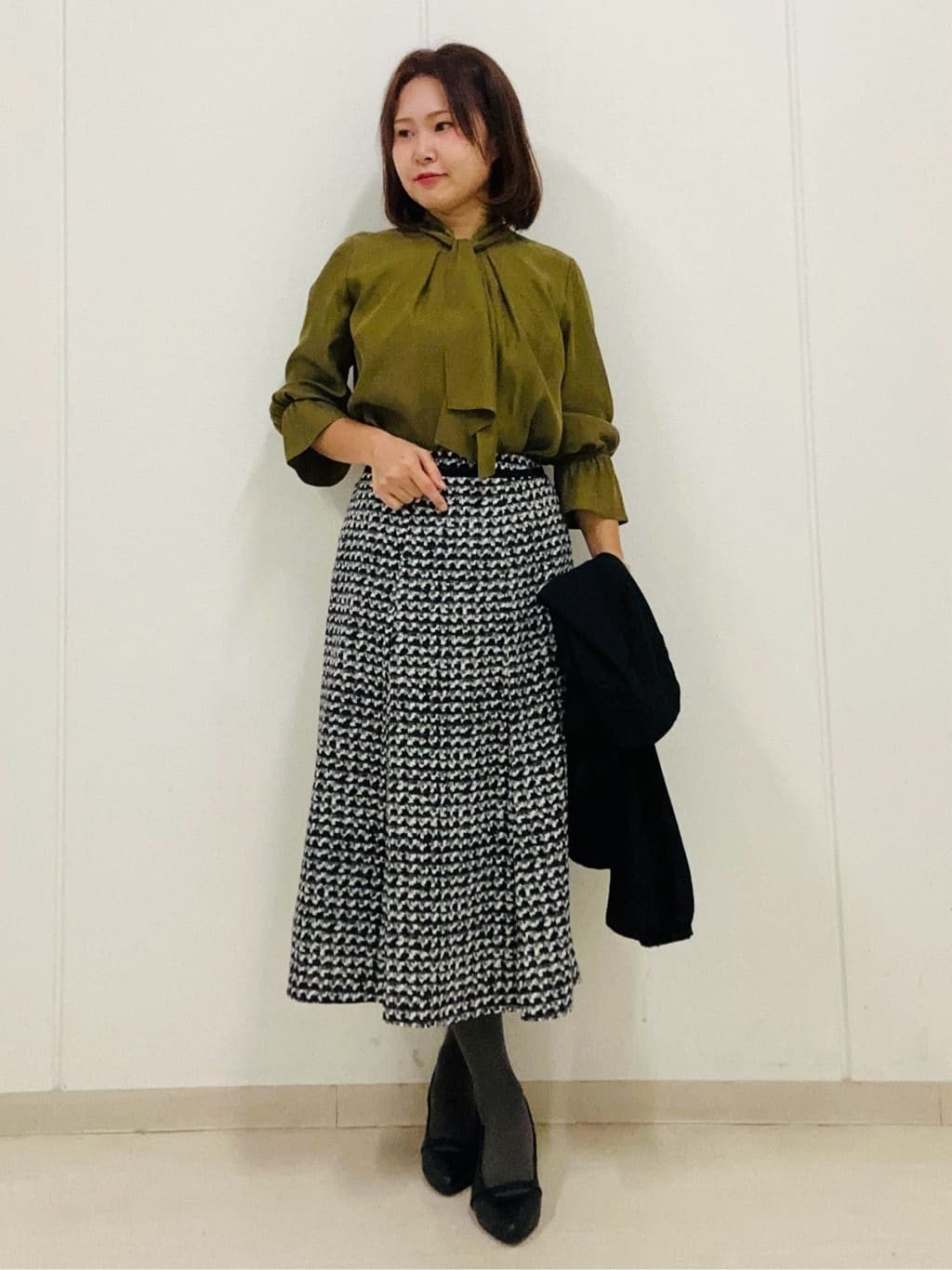 haseさんの「Reflect｜【ライトアウター／ゆったり羽織れる／気軽な羽織りに◎】ライトブルゾン」を使ったコーディネート