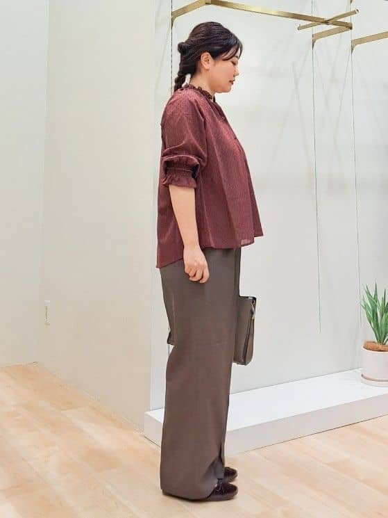 ふるさんの「grove｜最終お値下げ！！【人間工学】つつまれフィットバレエシューズ （抗菌防臭加工裏地使用）」を使ったコーディネート