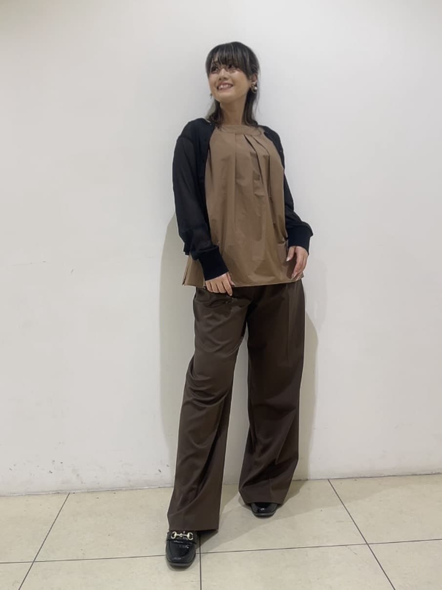 watanabeさんの「UNTITLED｜【2WAY/セットアップ可/ノースリーブ/前ボタン】ファブリカブラウス」を使ったコーディネート