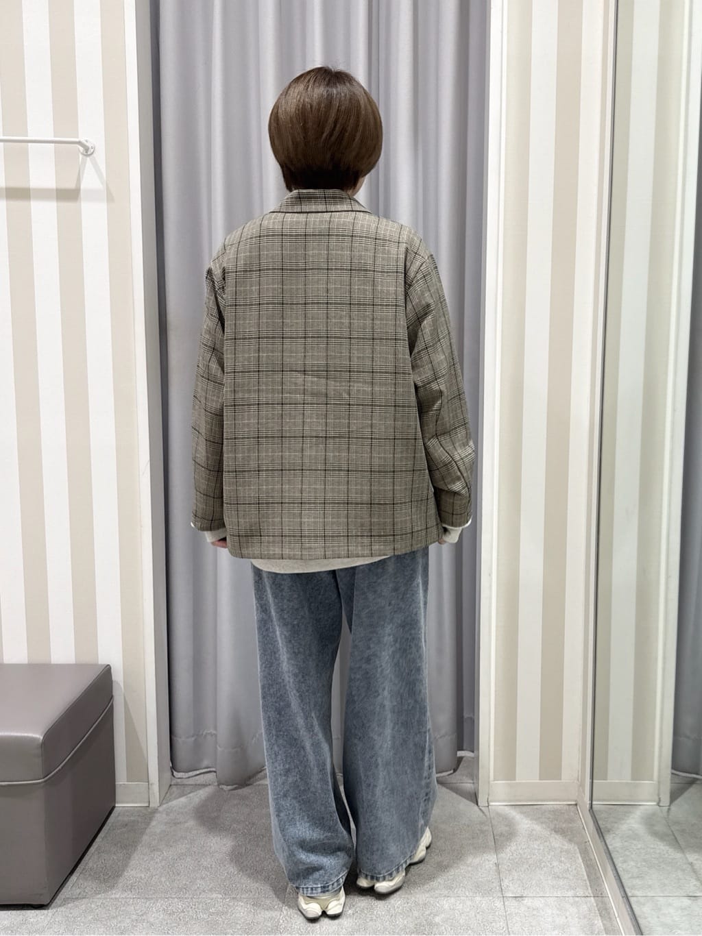 RA★SEさんの「SHOO･LA･RUE｜【S-LL】こなれ見え リボン付き アソートデニムワイドパンツ」を使ったコーディネート