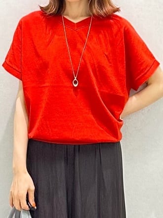 Miwaさんの「UNTITLED｜【洗える/前後2WAY】ネックプルオーバーニット」を使ったコーディネート