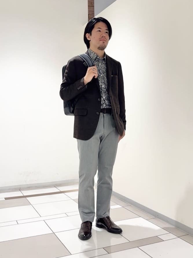 及川さんの「TAKEO KIKUCHI｜【Sサイズ～】ラッセルメッシュ ジャケット」を使ったコーディネート