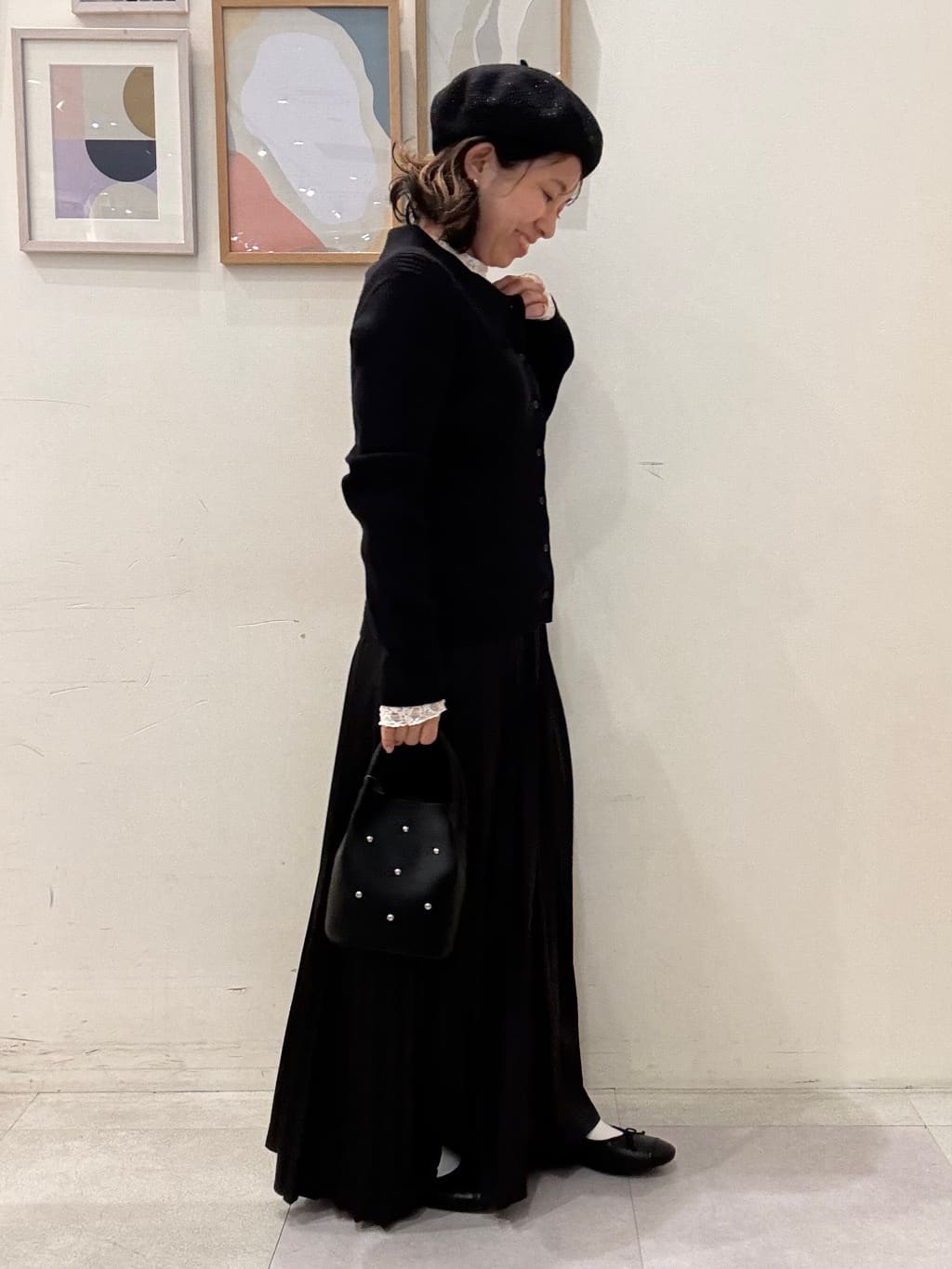 たけぴさんの「SHOO･LA･RUE｜【S-LL】上品なレースハイネックトップス」を使ったコーディネート