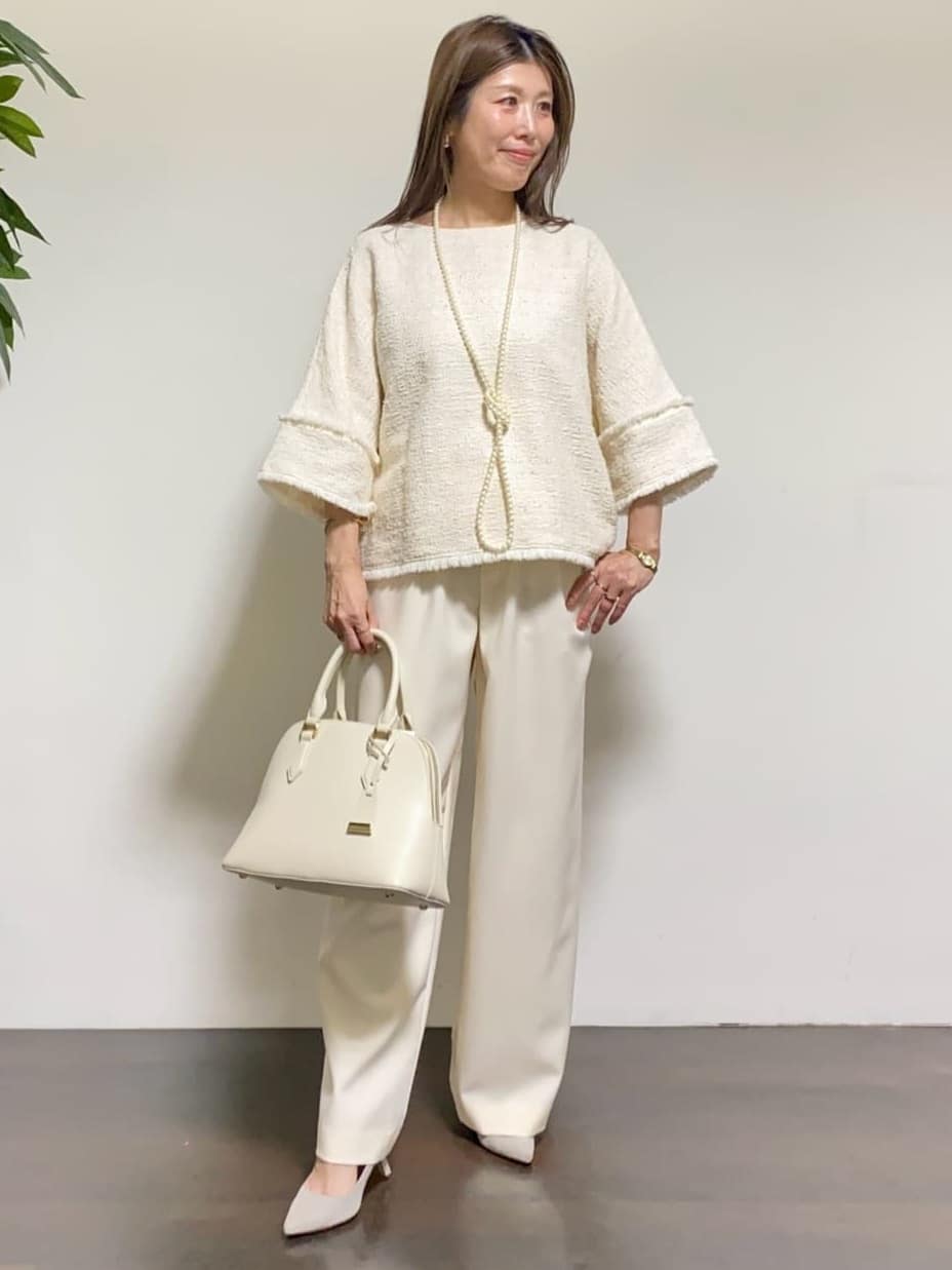 tomoさんの「UNTITLED｜【ミディ丈/軽やか】セミラグランリバー コート」を使ったコーディネート