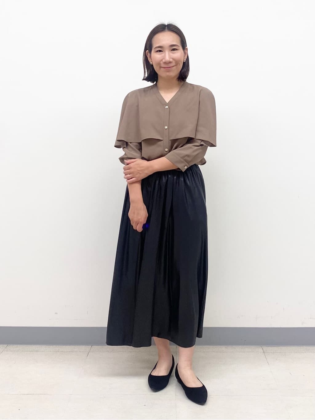 YUKARIさんの「INDIVI｜ミンク調フェイクファージレ」を使ったコーディネート