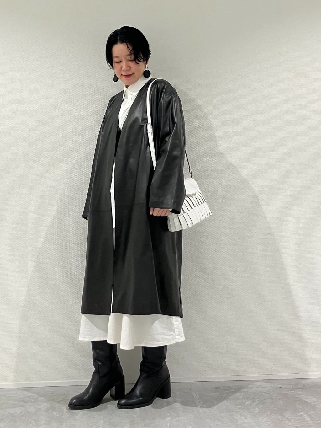 Cさんの「HIROKO HAYASHI｜FRANGIA（フランジャ）ショルダーバッグ」を使ったコーディネート