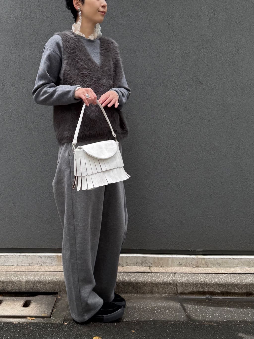Kさんの「HIROKO HAYASHI｜FRANGIA（フランジャ）ショルダーバッグ」を使ったコーディネート