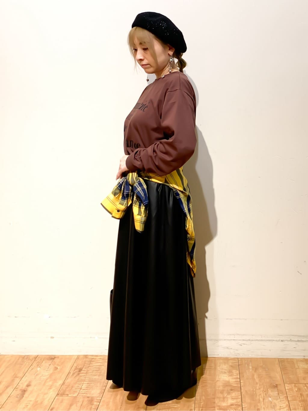 MEGさんの「SHOO･LA･RUE｜【洗濯機可/S-LL】程よい抜け感 大人のチェックシャツ」を使ったコーディネート