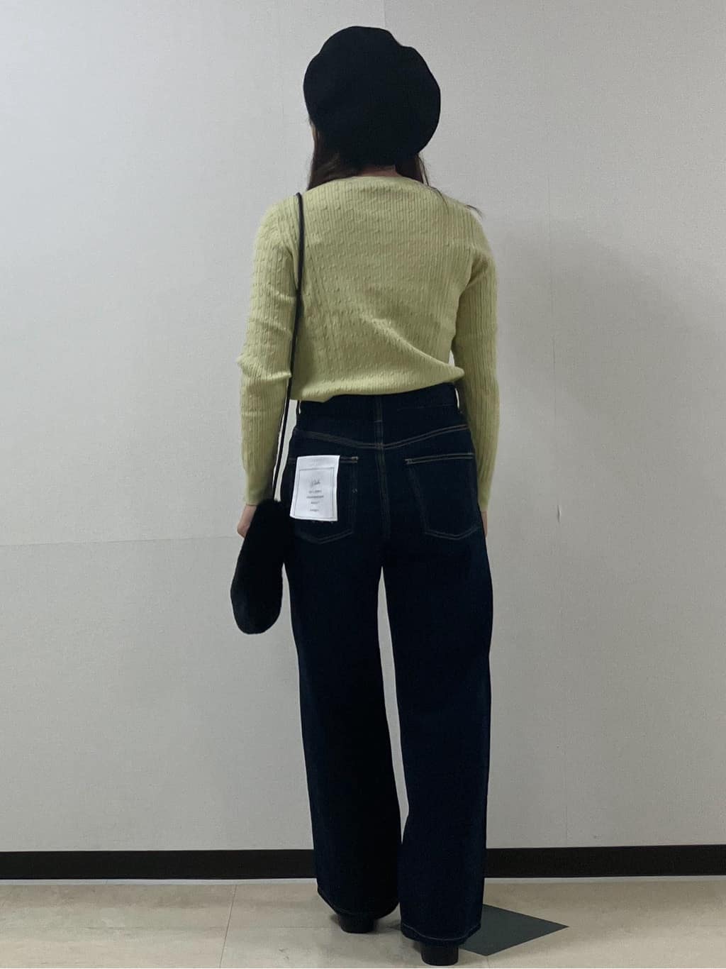 MAYUKIさんの「index｜クルーネックケーブルカーディガン【洗濯機OK】」を使ったコーディネート