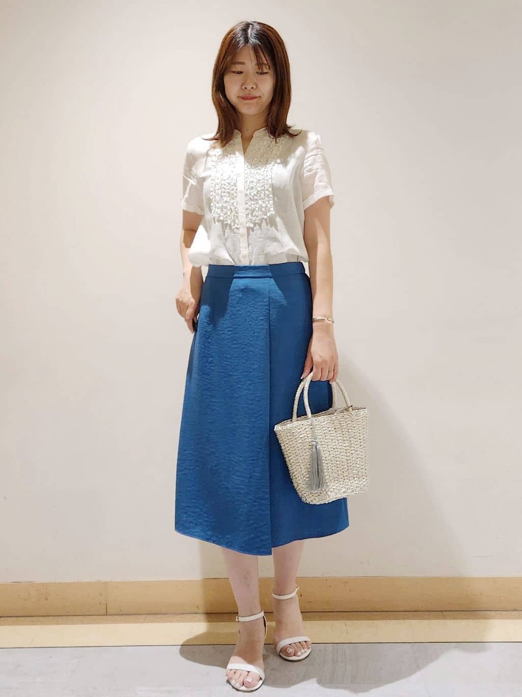 yukaさんの「COUP DE CHANCE｜【洗える】着流しカーディガン」を使ったコーディネート