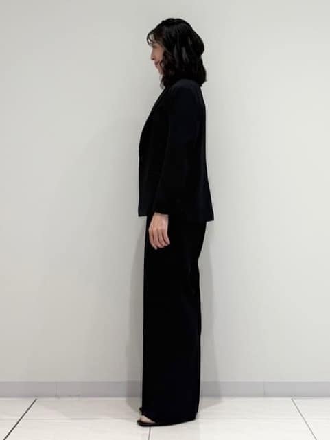 kayoさんの「INDIVI｜【定番スーツ／UVケア／洗える】ウール調テーラードジャケット」を使ったコーディネート