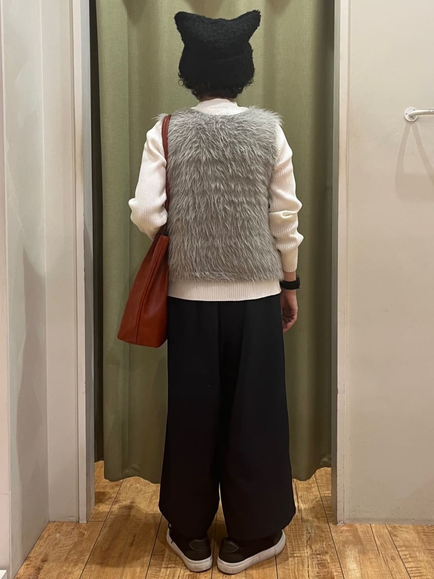 ☆ほしさんの「SHOO･LA･RUE｜ウエストまわりをすっきり魅せる デザインガウチョパンツ」を使ったコーディネート