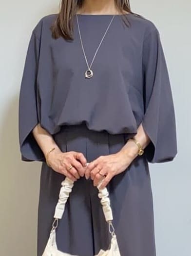 tomoさんの「UNTITLED｜【ステンレス】レイヤードチェーンネックレス」を使ったコーディネート