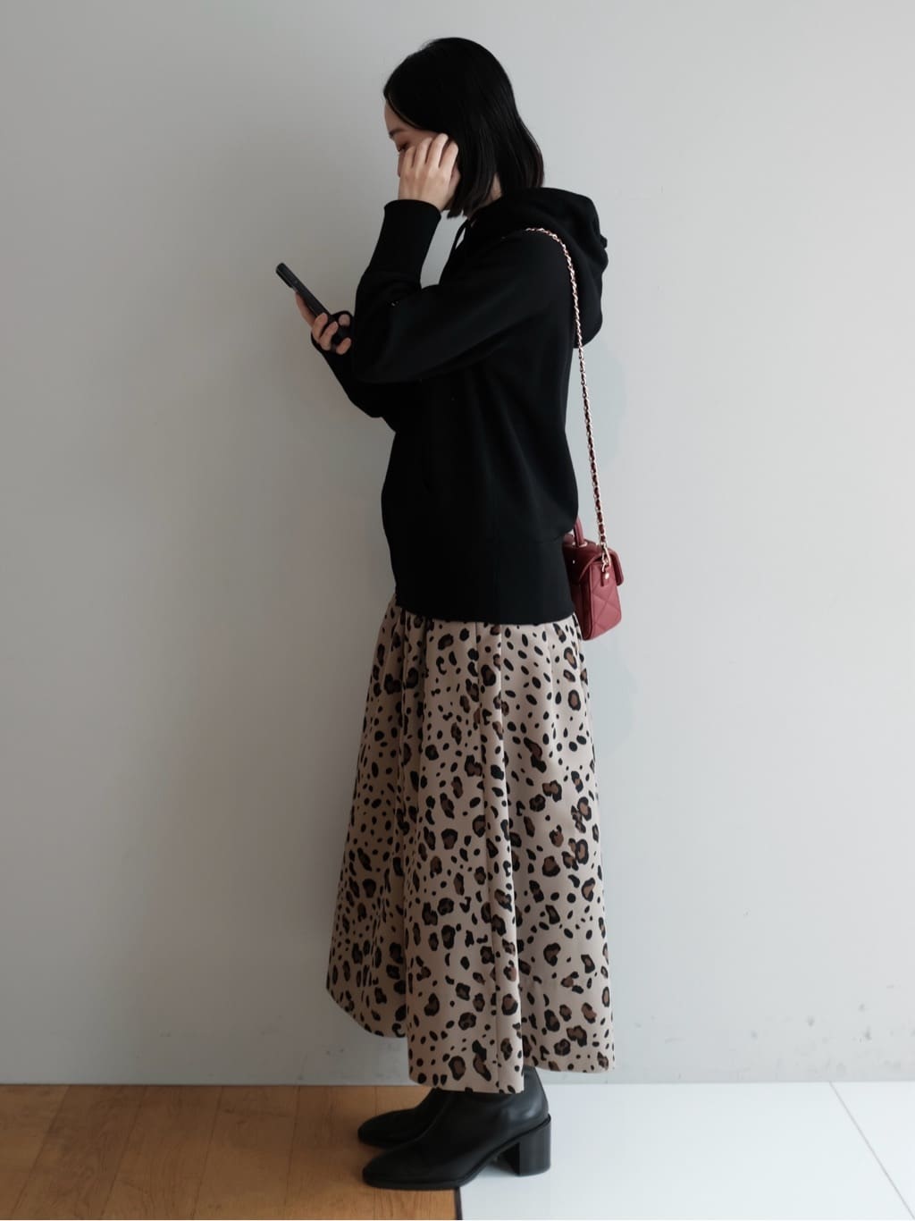 Kishimotoさんの「DRESSTERIOR｜◆ショートブーツ」を使ったコーディネート
