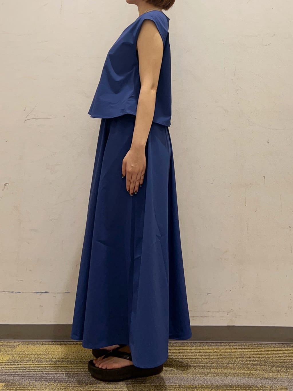 かのさんの「THE SHOP TK｜ドッキングワンピース【接触冷感/撥水/UVカット/洗濯機OK】」を使ったコーディネート