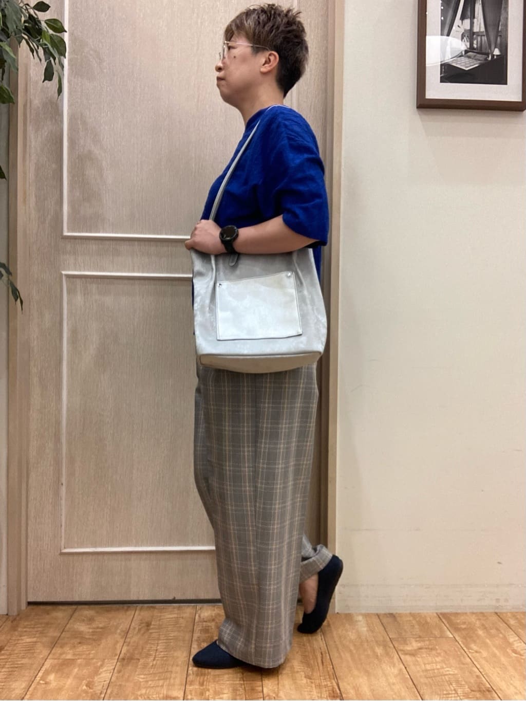 MUNEさんの「SHOO･LA･RUE｜【5分袖】大人の魅力を惹きたてる レースカットソー」を使ったコーディネート