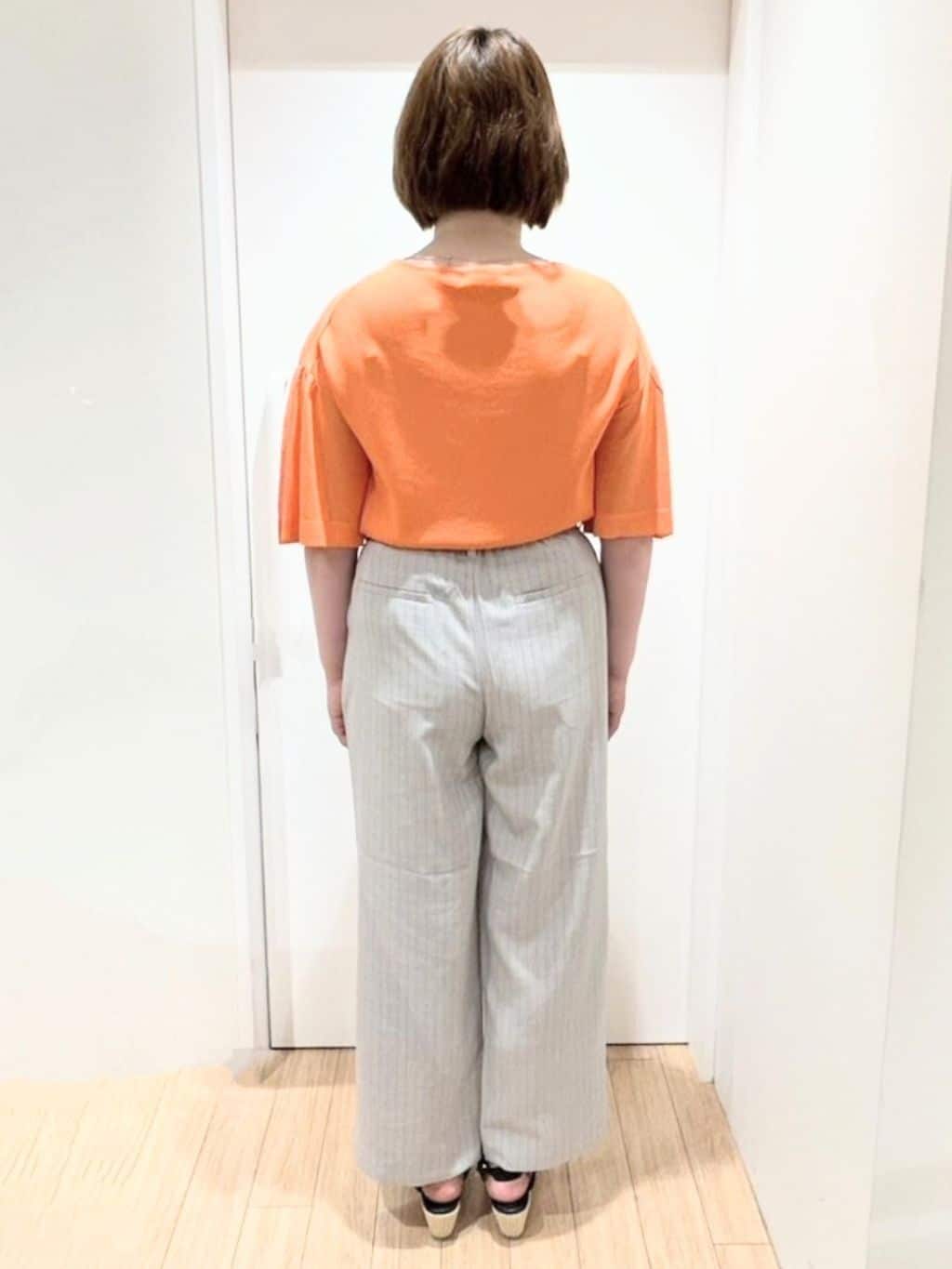 Y.さんの「grove｜ロープベルトで差がつく 洗練リラックスパンツ」を使ったコーディネート