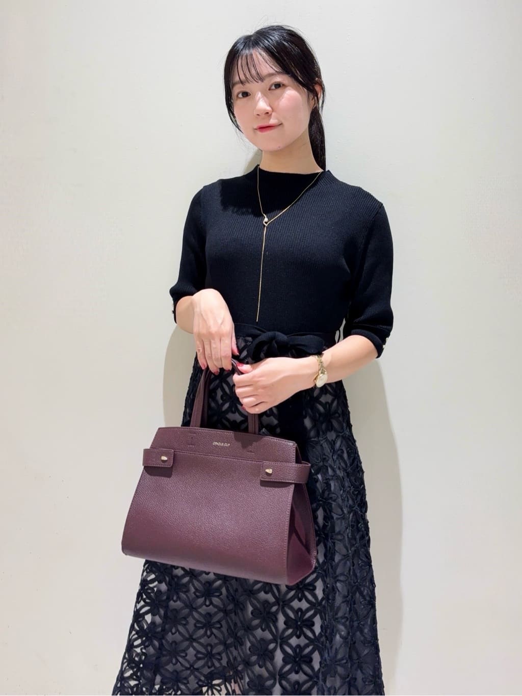 きみさんの「OPAQUE.CLIP｜【軽量／2WAY／通勤対応】コメットデザインミドルバッグ」を使ったコーディネート