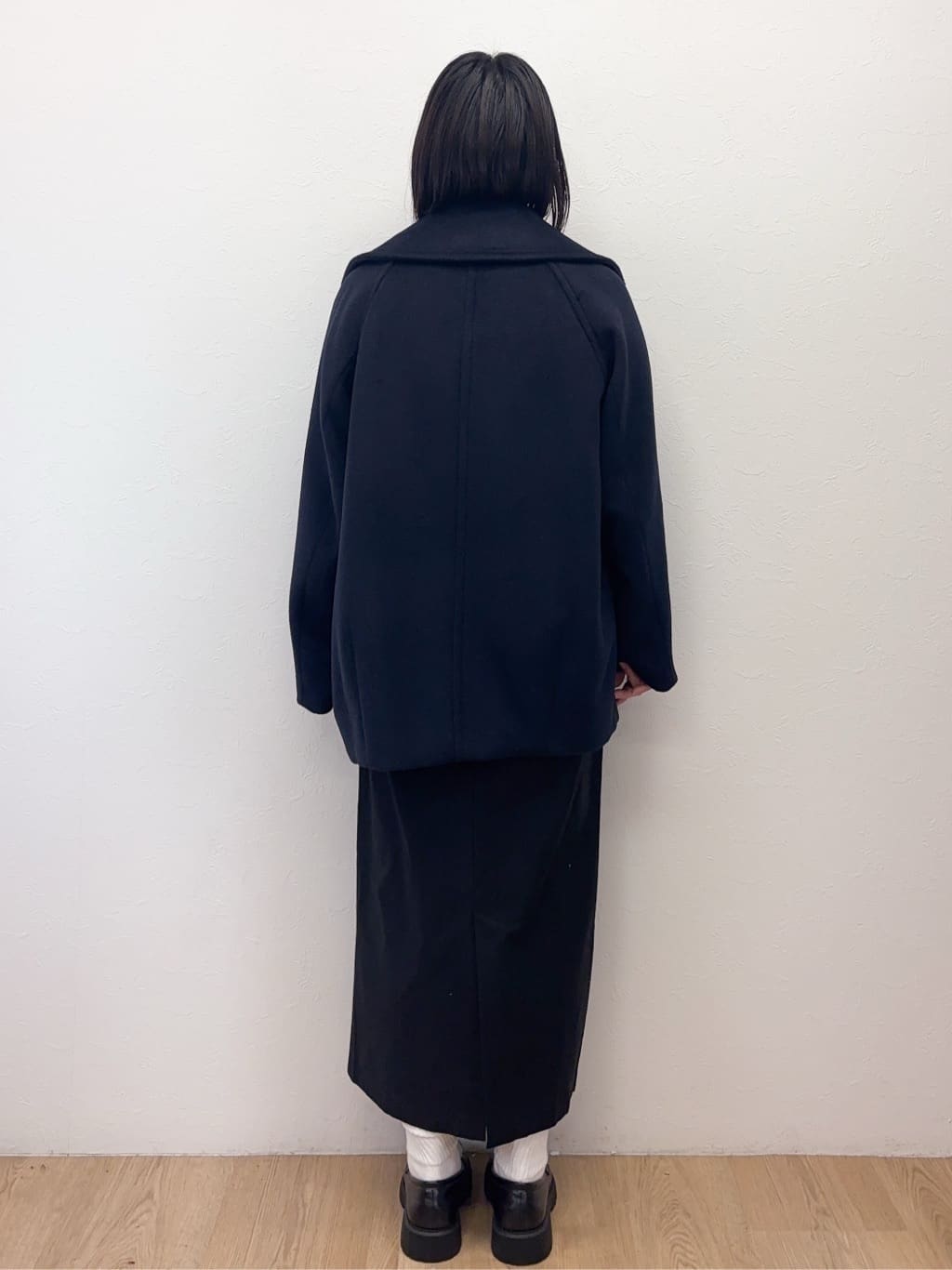 Takeさんの「OPAQUE.CLIP｜カシミヤブレンドウールミドルピーコート」を使ったコーディネート