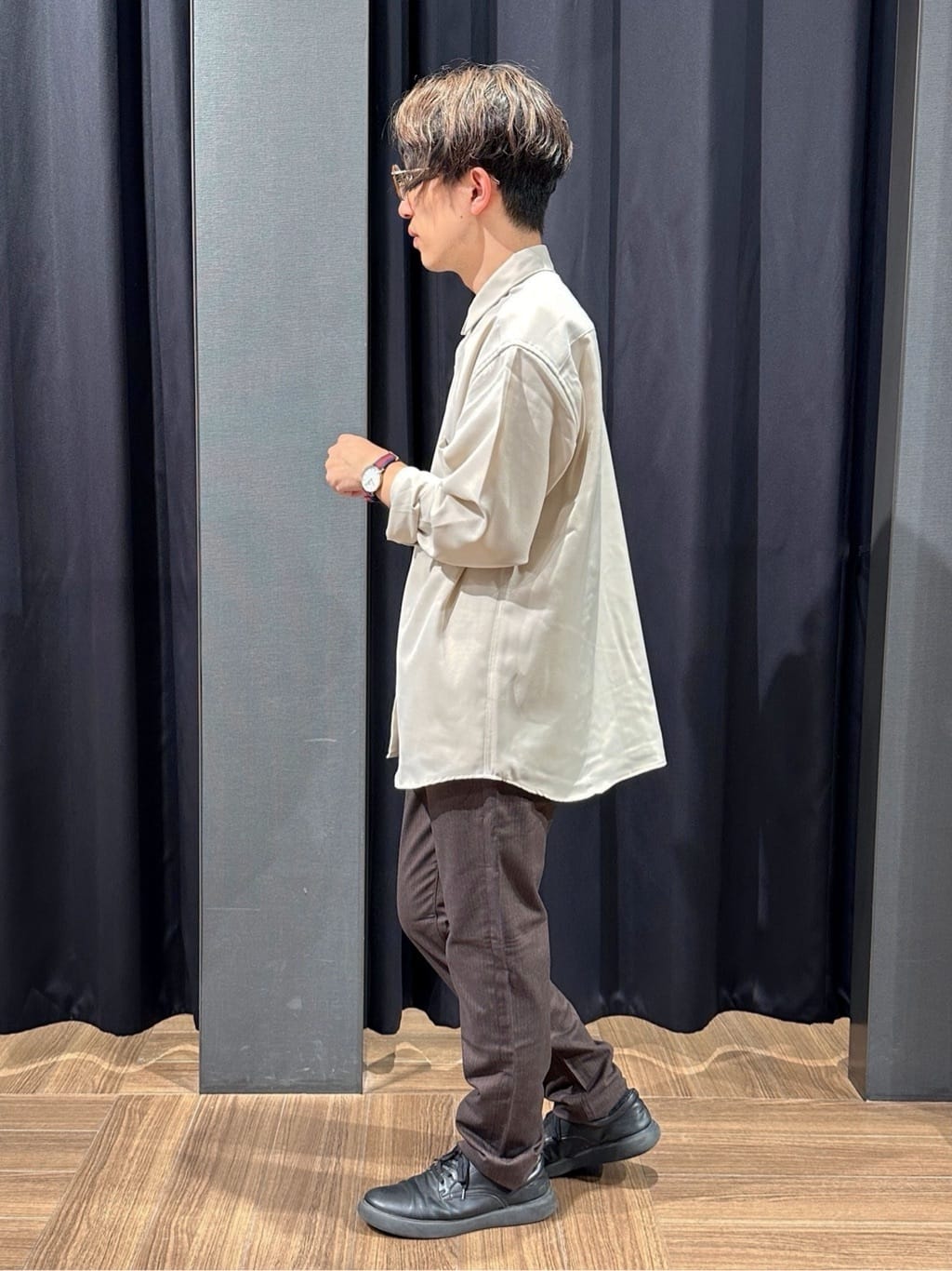 tomoyaさんの「THE SHOP TK｜TECLINO／テクリーノ 長袖オックスシャツ【洗濯機OK】」を使ったコーディネート