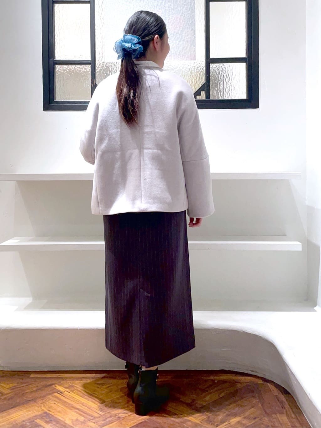 あんりさんの「grove｜【ウール混】軽やかに羽織れるショートコート」を使ったコーディネート