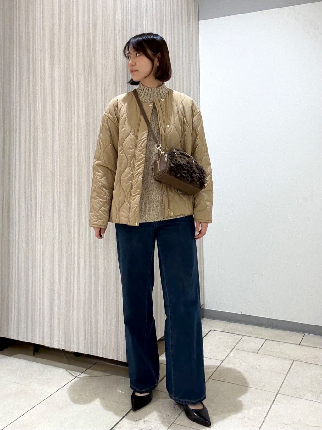 Itoさんの「UNTITLED｜【グレー/ブルー/ジーンズ】ソフトワイドデニムパンツ」を使ったコーディネート