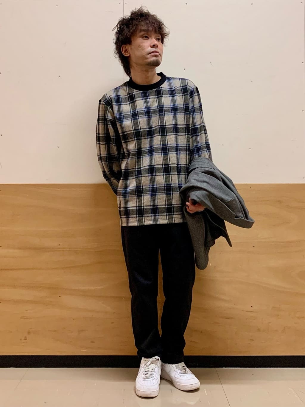 MATUさんの「THE SHOP TK｜ホームスパンジャージジャケット【セットアップ可/洗濯機OK】」を使ったコーディネート