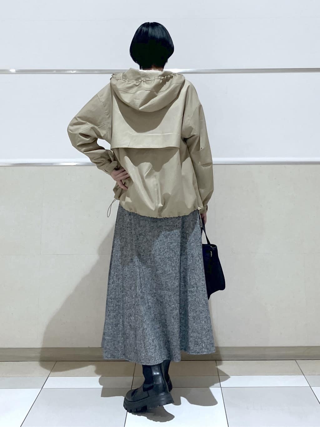 eriko さんの「Dessin｜【洗える】クルーネックワイドニット」を使ったコーディネート
