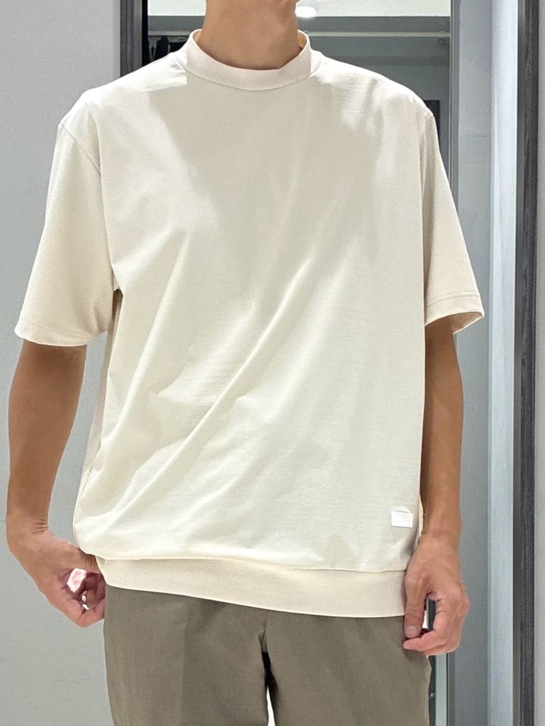 わいずみさんの「TAKEO KIKUCHI｜【COOL CITY WEAR】DotAir（R）サッカー シャツ」を使ったコーディネート