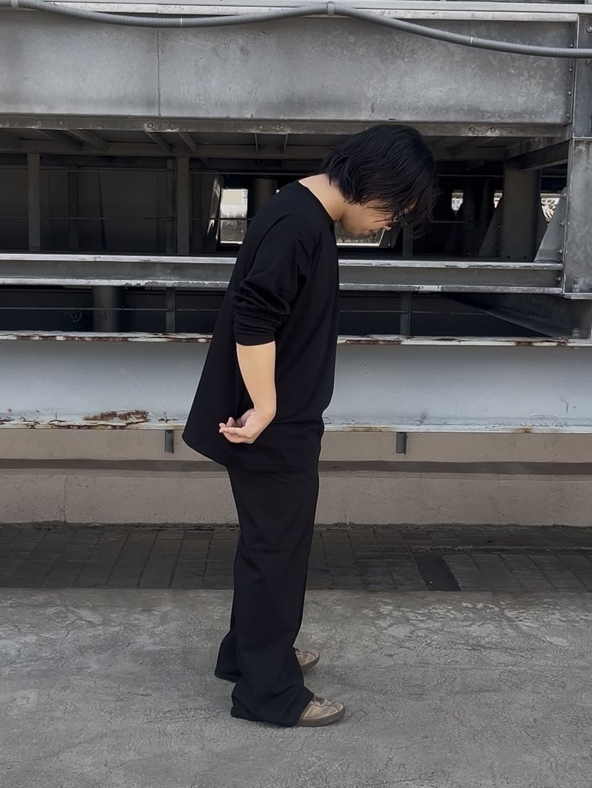 taigaさんの「tk.TAKEO KIKUCHI｜ワイドストレートパンツ」を使ったコーディネート